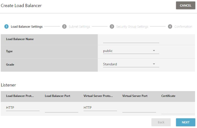 27 Policy Information to redirect to SorryServer Redirect Destination Location URL URL 18.3 Create Load Balancer This is the GUI when creating a new load balancer.
