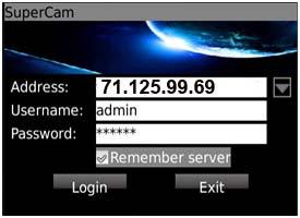 controls on the DVR itself. STEP 2. Input the DVR s IP address or DDNS domain name, User Name and Password.