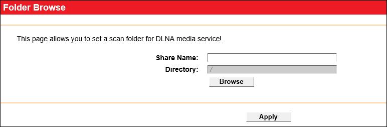 Server Name: The name of this Media Server.