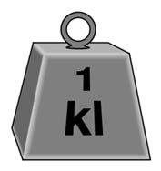 A kilogram (kg) is a metric unit of mass. It is the amount of matter in an object.