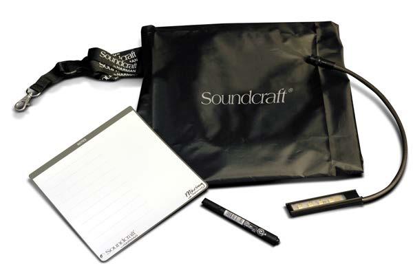 Accessory Kits and Flightcases Accessory Bag The optional accessories