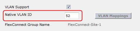 Configure FlexConnect VLAN Mapping Step 4: FlexConnect Specific Configuration