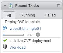 Once vrealize Operations Manager VM is running, you can point a browser at the IP