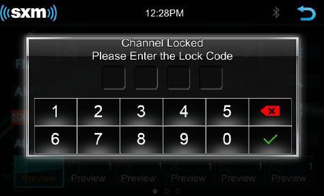 If the passcode is correct, the below screen will be shown to allow user to Enter NEW Passcode.
