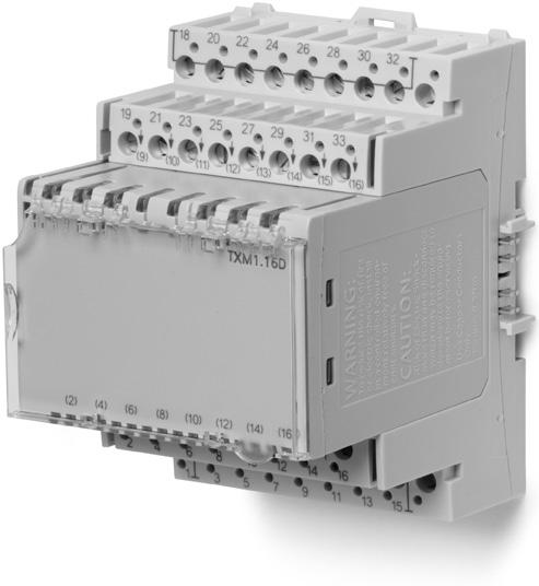 format, small footprint Separate terminal base and plug-in I/O module for convenient handling Self-establishing bus connection for maximum ease of installation Terminal isolation function for fast