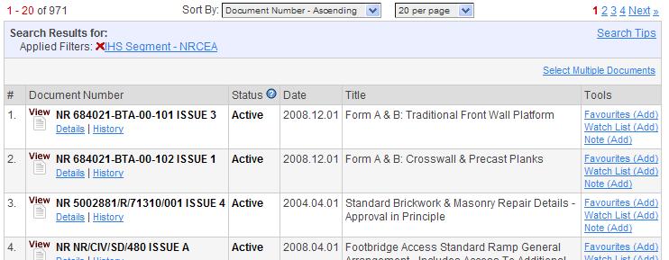 availability, These Icons are displayed in the results list Choose a segment to view 4 Complete Standards Design and Details content only
