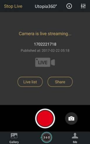 You can input the live stream title, choose a resolution, and set Privacy.