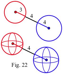 11.2 Rectangular Coordinates in Three Dimensions Contemporary Calculus 7 Example 5: Write the equations of the following two spheres: (A) center (2, 3, 4) and radius 3, and (B) center ( 4, 3, 5) and