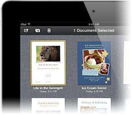 Organizing Your Documents The Documents view helps you find and share your documents.