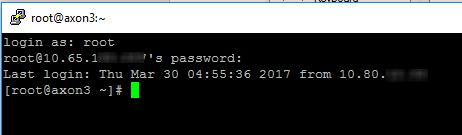 Use the following password to log in as root: "Y9=/(.Q@&4\Fwa 6.
