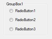 5. GUI Builder Components 5.5 RadioButton Control 5.5.1 RadioButton controls present a set of two or more mutually exclusive choices to the operator.