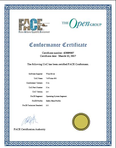 (FACE ) Technical Standard Operating System Segment (OSS) Safety Base