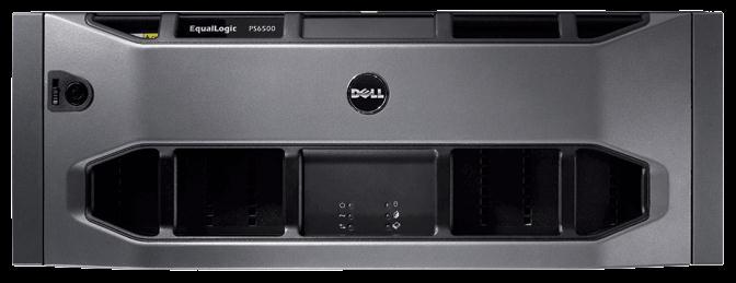 Dell EqualLogic PS6500/PS6510 Series Dell s hugely scalable pure-iscsi SAN Scaled up PS Series Array 3x scalability and over 2x density of 3U models Compelling economics and features for primary or