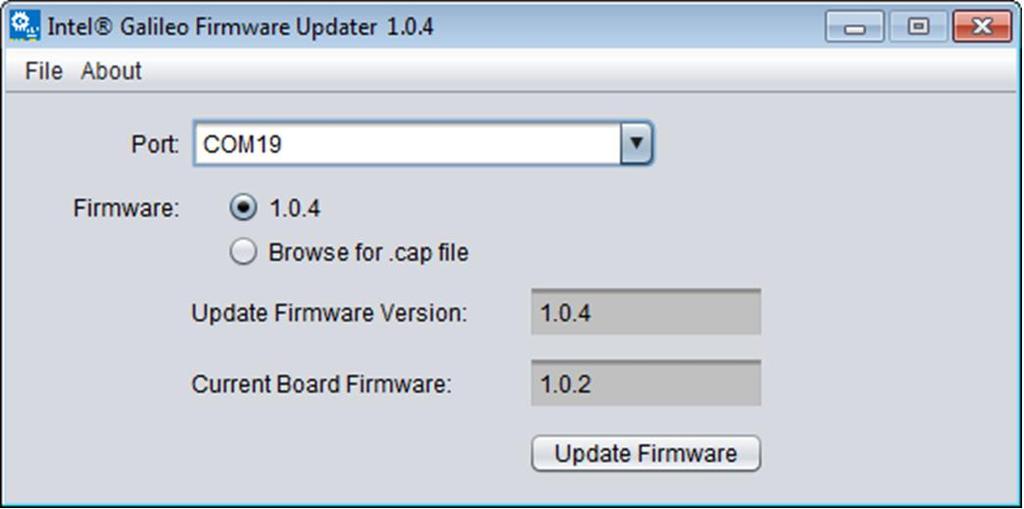 Updating the firmware 3 Updating the firmware Run the firmware-updater software you downloaded in section 2.