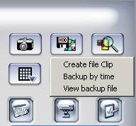 3.4.3 Create clip file Click button, it has three items: 1.