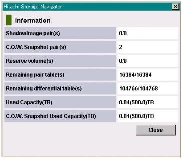 3. In the S-VOL Path dialog box, check S-VOL information as desired. The following table shows descriptions of the items in the S-VOL Path dialog box.