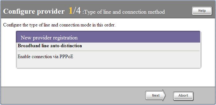 1. PPPoE (2) The router detects the