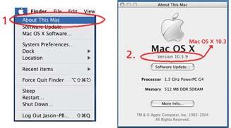 Mac OS 2. Next, select the appropriate Mac OS X to install. Mac OS X 10.6 ~ Snow Leopard Mac OS X 10.5 ~ Leopard Mac OS X 10.