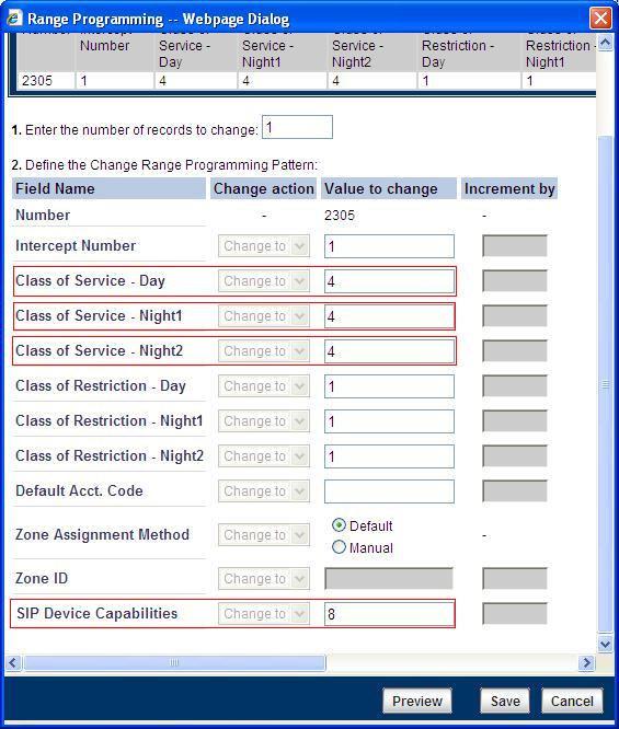 Station Attributes Assignment Use the Station Service Assignment form to assign the previously configured Class of Service and SIP Device Capability number to each of the Polycom SoundStation IP 5000