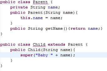 Constructors and Inheritance All the constructors in an object s inheritance tree must run when you make a new object.