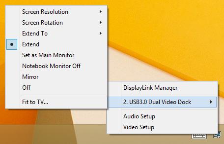 Click on the utility icon in the Windows System Tray to open the utility settings menu. 2. The utility menu provides easy access to several options as described below.