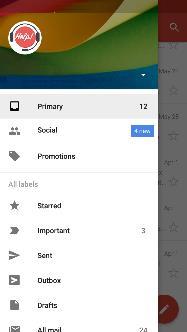 and your Promotions inbox where all your commercial emails are separated.