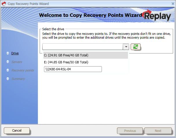 Chapter Four: How To... Figure 63 - Replication Copy Wizard Replication Schedule Replication can be scheduled to run during certain times during the day.