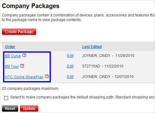 Your new personal package will now appear on the Personal Packages page. Create From an Existing Company Package 1.