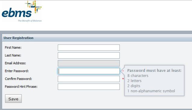 The user will first be prompted to View Message to retrieve the secure email. Then the User Registration process begins.