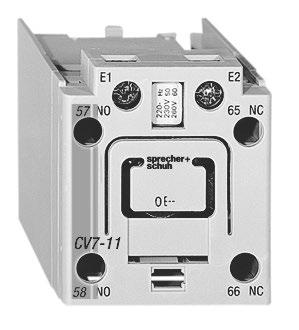 Series CS7 Control Modules Module Description For use with Connection Diagrams Catalog Number Price Each Mechanical Latch Following relay latching, the relay coil is immediately de-energized by the