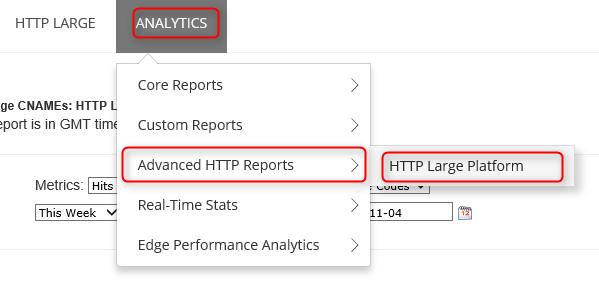 Analyze usage statistics with Azure CDN advanced HTTP reports 6/27/2017 15 min to read Edit Online Overview This document explains advanced HTTP reporting in Microsoft Azure CDN.