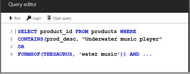systems T-SQL Queries, Full Text search 1