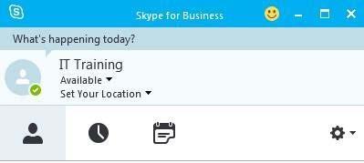 Closing the Skype for Business window You can close the Skype for Business window by clicking the X in its upper right corner.