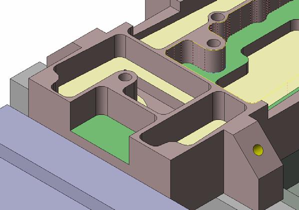 Machining an Open Pocket Move back into the features page of the CAM Navigator.
