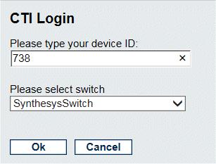 USER LOGIN In order to run Synthesys Webflows, users need access to a Web Browser.