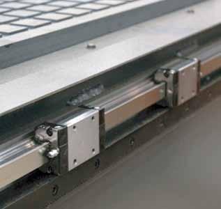Base Frame A solid-steel frame design is standard on the popular 1000 Series CNC Router.