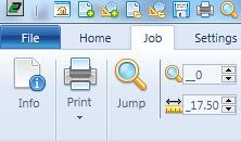 Print Print opens the print window (shortcut F6 key). See Printer selection Print all prints all data entered in the Data input section.