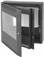 CAB1 Enclosure CAB2 Two-Row Enclosure Model CAB2 is the mid-sized FireFinder XLS enclosure capable of housing a maximum two (2) Model CAB-MP cabinet mounting plates.
