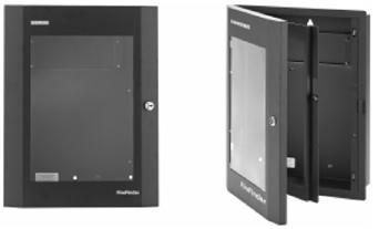 REMBOX4 are FireFinder XLS system are thinner than the regular CAB enclosures (just 5" deep overall), and are perfect for mounting in places where space is limited (such as lobbies or behind a