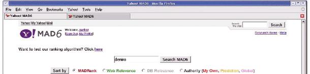 Our offline test is biased to Web ranking, since we use Yahoo! Search click data.