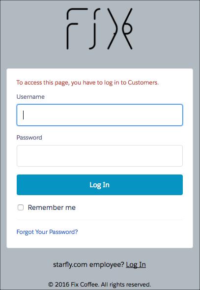 Create a Branded Login Page Create a Branded Login Experience Create a Branded Login Experience While that page is nice, it doesn t feel like it s optimized for a customer-facing