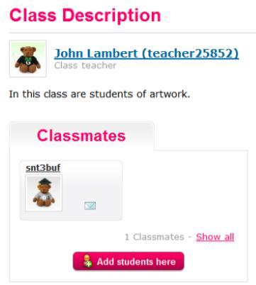 The student will be moved to right side of the window. To confirm the selection, click the Assign Classmates button. A pop-up will appear to confirm the update.