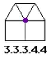 Semi-regular Tessellations 3.3.3.3.4.