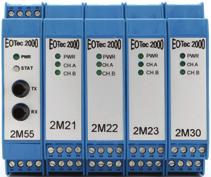 BASE UNITS Dynamic Range Mode Fiber 2M55 Multiplexer, Base Unit, 9 db Multi-mode 50-100µm 2M57