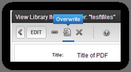 In Ektron, go to the Workarea and choose the Library tab on top right. 4. Navigate to your site folder.