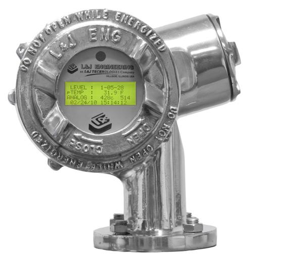 0 W, 8 lbs SIL 2, UL/CUL Listed, ATEX Approved Wireless Communication Available L&J engineering s Servo Gauge Minimal moving parts helps to ensure L&J engineering s MCG 1500SFI Servo