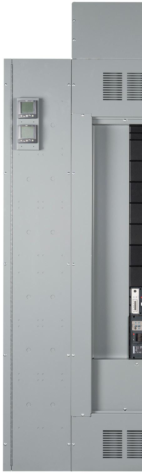 Smart: built-in communication capabilities Interface Modules The top I-Line box extension holds Modbus communication interface modules (IFMs).