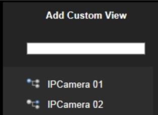 4BChapter 5: Live view Custom views You can easily group cameras so that they appear in live view together.