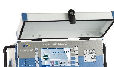 STATIC RESISTANCE MEASUREMENT This measurement is performed connecting CBA 3000 to the circuit breaker main contacts. Main contacts resistance is measured in the closed position.