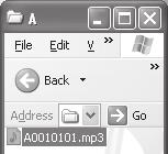 Select a folder in the computer, right-click and select [Paste] to import to the computer.